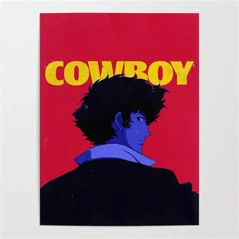 Cowboy Bebop - Spike Spiegel Poster
